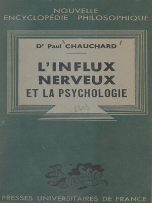 cover image of L'influx nerveux et la psychologie